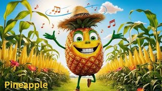 Pineapple Song  Wheels on the bus video  Baby Shark  Nursery rhymes for babies CoComelon kids [upl. by Hubert]