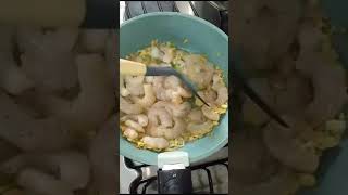 Fetuccini con Camarones 🍤Ufff Riquísimos [upl. by Sirovaj]