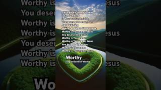 💞2Worthy Elevation Worship topchristiansongs2024 ccmsong angelarmy lyrics shorts [upl. by Aicak832]