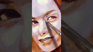 SkinPainting Demo ON A REAL PORTRAIT ✨🎨 howtopaint [upl. by Itsuj503]