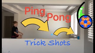 Ping Pong Trick Shots  Cap It 6 [upl. by Tavish]