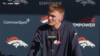 QB Bo Nix on his rushing ability ‘It’s an important part of the game’ [upl. by Dill]