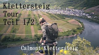 Calmont Klettersteig  Klettersteig Tour Teil 12 [upl. by Rizzi562]