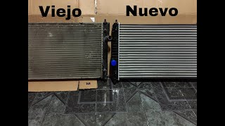 CAMBIO DE RADIADOR para Chevrolet Aveo  Matías Santolin [upl. by Ardie]