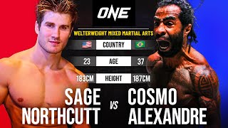 Sage Northcutt vs Cosmo Alexandre  Full Fight Replay [upl. by Westberg]