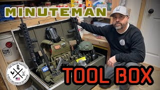 Modern Minuteman Load Out  Converting A Knack Tool Box Into A SHTF Tactical Gear Gun Vault [upl. by Giovanni1]