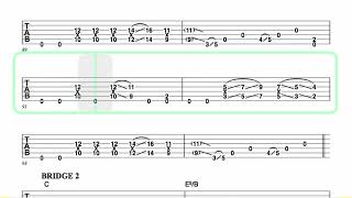 MASTODON ● Colony of Birchmen  Isolated Guitar 1  TAB [upl. by Alegnat]