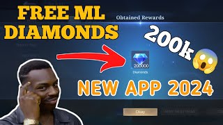 HOW TO GET FREE DIAMONDS IN MOBILE LEGENDS NEW APP 2024 [upl. by Russon]