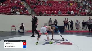 57 Kg Rnd Of 32  Stevo Poulin Northern Colorado Wrestling Club Vs MarcAnthony McGowan Blairsto [upl. by Aticnemrac777]