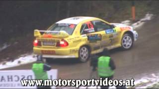 Jännerrallye 2013  Crash and Highlights wwwmotorsportvideosat [upl. by Daberath]