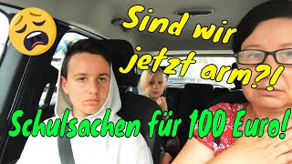 Schulsachen kaufen für Isi und Tobi 🎒 🎓WAHNSINN was das alles kostet 😲 💵 KLEINE FAMILIENWELT [upl. by Notnilk]