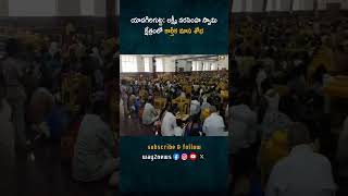 భక్తులకు తగిన ఏర్పాట్లను చేసినట్లు ఆలయ ఈఓ భాస్కరరావు తెలిపారు  Yadagirigutta  Nalgonda  Tela [upl. by Kurman439]