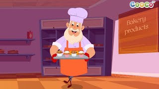 Muffin man Rhyme for Kids amp Toddlers  Cooco TV  Nursery Rhymes [upl. by Neo484]