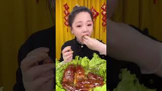 🎧🍽️ ASMR MUKBANG Sizzling 삼겹살 with Crunchy Sounds and Spicy Flavour Explosion 🌶️🔥🥓 mukbang short [upl. by Nylehtak]