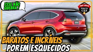 5 Carros BONS e BARATOS  excelente CUSTO X BENEFÍCIO🔥 [upl. by Yanarp]