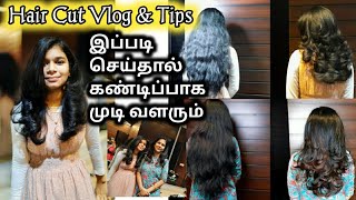 Zazzle Salon Trichy  Zazzle Salon Haircut  Haircut Vlog amp Hair Care Tips in Tamil முடி வளர டிப்ஸ் [upl. by Erland]