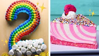 The Final CAKEdown Easy Cutting Hacks to Make Number Cakes  Easy Cake Decorating Ideas by So Yummy [upl. by Avlem13]