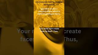 PSYCHOLOGY FACTS HUMAN BEHAVIOURNociception and Paramnesia shorts shortsfeed youtube facts [upl. by Haymo]