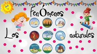 fenómenos naturales para niños [upl. by Nerot]