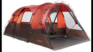 Stoic Tunnel Tent and Screen Porch 6 Person [upl. by Eniksre]