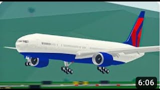 Ptfs Roblox landing b777 [upl. by Merari]