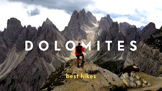 5 Best Hikes in the Dolomites Italy 🇮🇹 Road Trip [upl. by Noj]