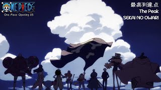 The Peak 最高到達点  SEKAI NO OWARI  Subthaiแปลไทย  Onepiece opening 25 [upl. by Marlen377]