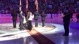 National Anthem at the Florida Panther’s game [upl. by Amle]