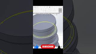 solidworks tutorial for beginners solidworks viral viralshorts shorts cadsoftwaretutorial [upl. by Shaefer]