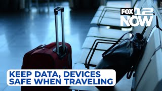 LIVE Keep your data devices safe in airports over spring break [upl. by Ahsirk507]