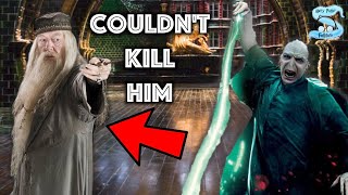 Why Voldemort Couldnt Kill Dumbledore In The Ministry [upl. by Seafowl]