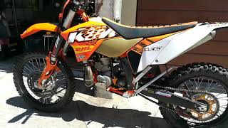 KTM 300 exc 2008 sound [upl. by Akilaz868]