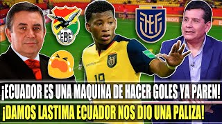 ¡TRISTES y HUMILLADOS ASI REACCIONARON BOLIVIANOS A GOLEADA 40 ANTE ECUADOR POR ELIMINATORIAS [upl. by Eirual]