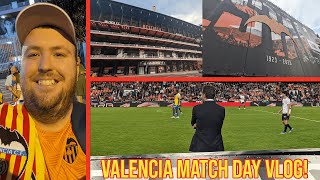 Unbelievable atmosphere at the Mestalla Match Day Vlog Valencia vs Cadiz [upl. by Edison920]