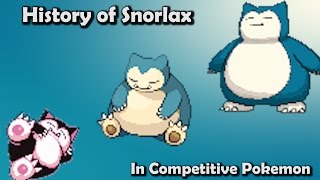 How GOOD Was Snorlax ACTUALLY  History of Snorlax in Competitive Pokemon Gens 16 [upl. by Yanffit]