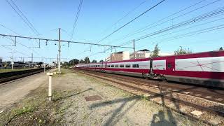 Thalys PBA 4534 als EUR 9309 te Schaarbeek [upl. by Aklim]