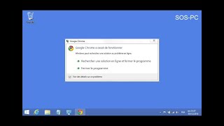 Google Chrome A Cessé De Fonctionner Solution N°2 [upl. by Ahsikym731]