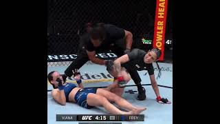 Polyana Viana gets a KO in 45 seconds [upl. by Robby]