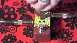 Zvex Fuzzolo mini fuzz pedal demo with R9 Les Paul [upl. by Seed]