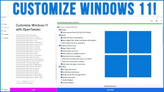 Tweak amp Customize Your Windows 11 Settings amp Configuration All from One App [upl. by Naud]