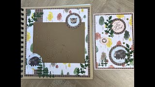 🍂 Stampinup Herbstkarte Scrapbook papercraft card Stampinupdemoösterreich 🍂 [upl. by Norred66]