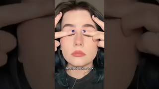 Smudged eyeliner hack 🐼🤭🤭eyeliner hack makeup eyemakeuptutorial smudge shortsfeed shortvideo [upl. by Lohman]