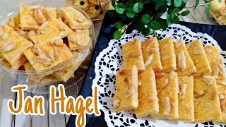 Resep Jan Hagel Cookies • Holland Cookies😍👍🏼 [upl. by Subak]