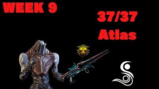 【Warframe】week 9  Deep Archimedea Elite 3737  Atlas Solo [upl. by Portugal]