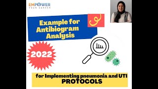 Antibiogram analysis for pneumonia and UTI protocols 2022 [upl. by Brook]