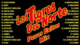 2 Hora De Puros Corridos De Los Tigres Del Norte Éxitos  Los Tigres Del Norte Mix 2024 Pa Pistear [upl. by Lrat]