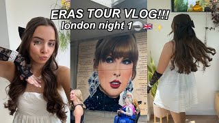 London Eras Tour Vlog and GRWM🇬🇧🫶🏻✨ [upl. by Ivatts477]