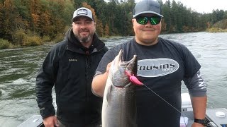 Washington amp Oregon Small River Salmon Fishing [upl. by Reid37]