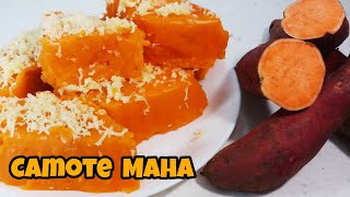 Kamote Maha Recipe  Orange Sweet Potato Pudding [upl. by Adieno299]