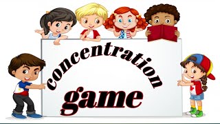 concentration game for kids Schooljourney [upl. by Ardnuasal]